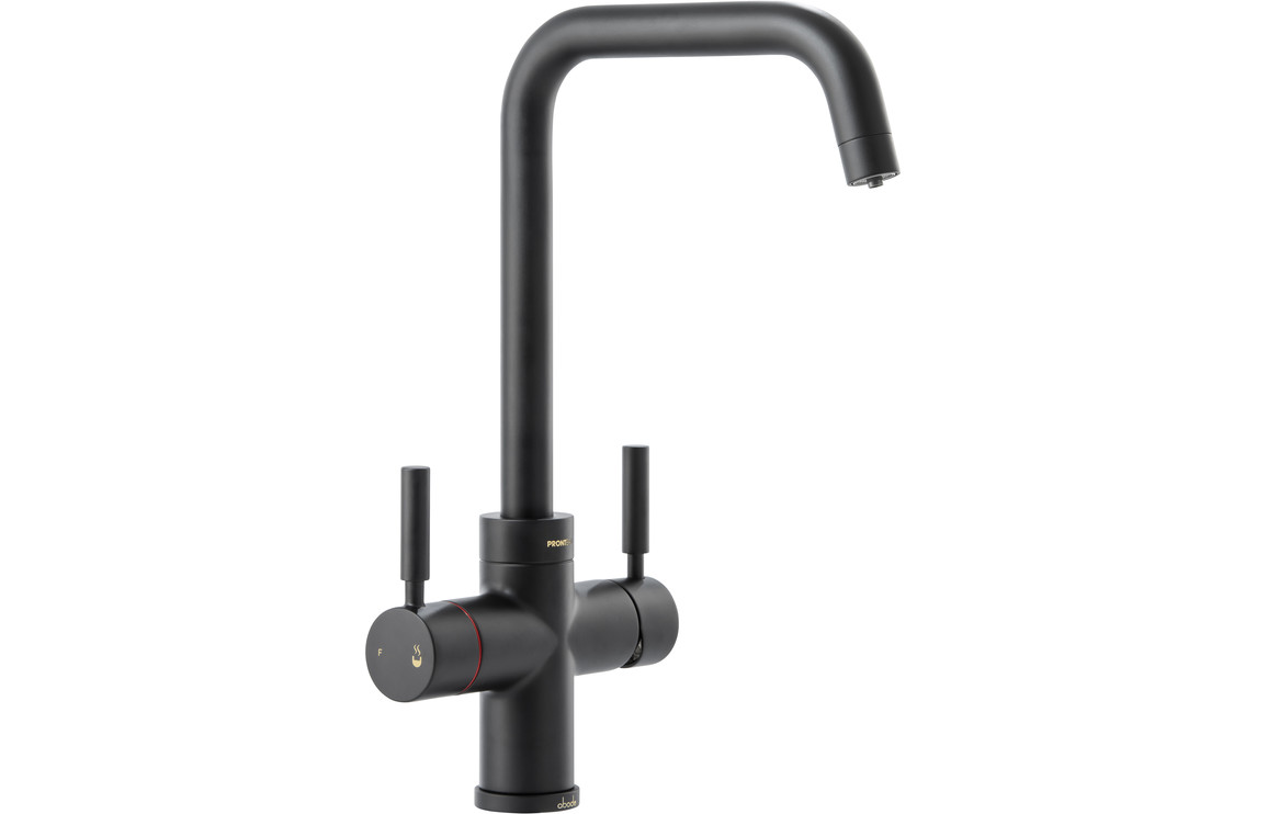 Abode Propure 4 IN 1 Quad Spout Monobloc Tap - Matt Black
